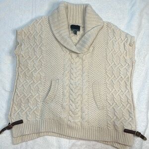 🤎CYNTHIA ROWLEY short sleeve sweater